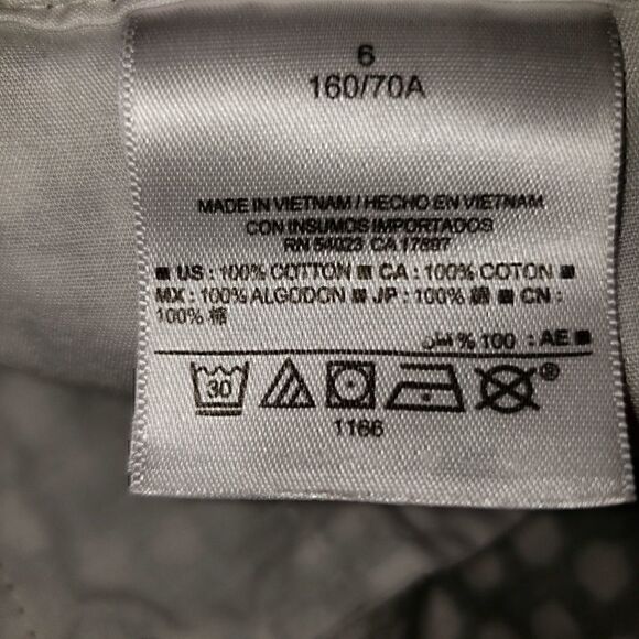 OLD NAVY Olive Green & White Seashell Shorts - Picture 6 of 11